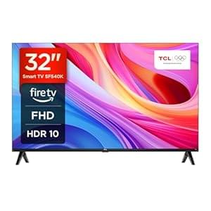 TCL 32SF540K 32-inch FHD Smart Television – HDR & HLG-Dolby Audio-DTS Virtual X/DTS-HD-Metal Bezel-less-Dual-band Wifi 5-with Fire OS 7 system