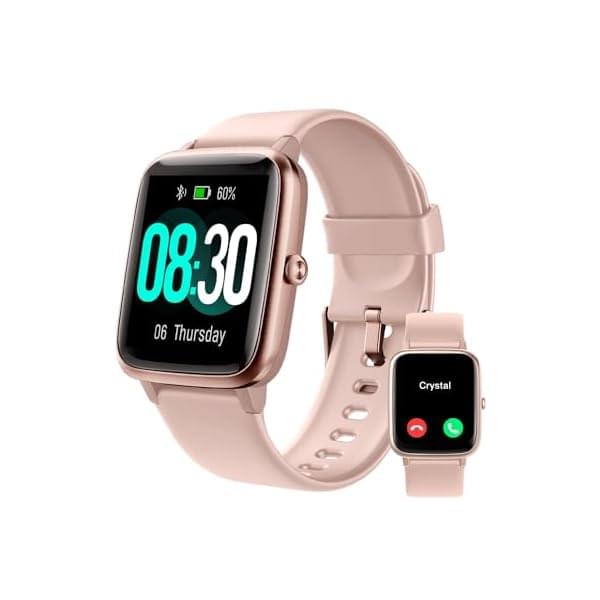 GRV Smart Watch Answer Dial Call,Smart Watches for Women Men with Heart Rate Monitor,Step Counter,Sleep Tracker,Sports Fitness Tracker Watch Call SMS Notification Smartwatch for Android iOS Phone